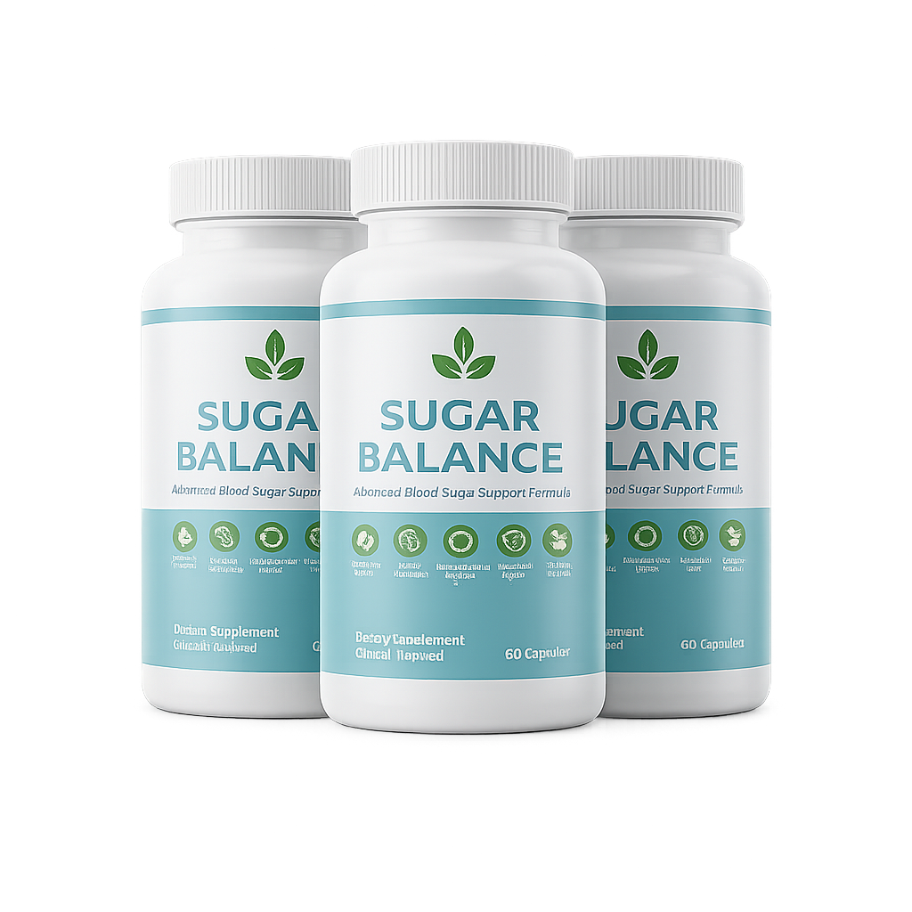 3 bottles of Sugar Balance
