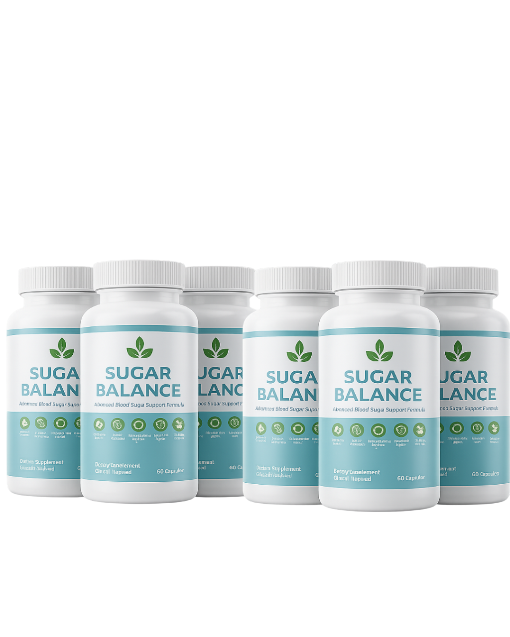 6 bottles of Sugar Balance